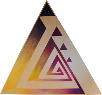 Seeking Ballance - Triangle (400x372), Png Download