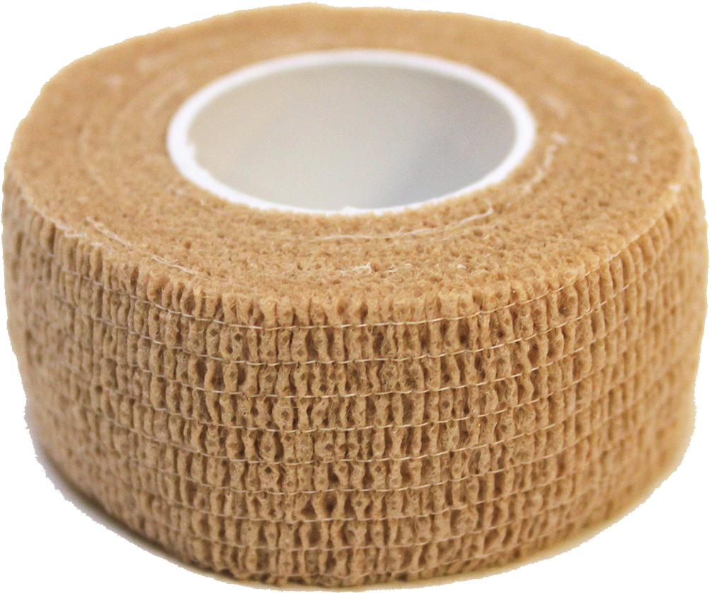 Tan Cohesive Bandage, 1" - Platinumcode 61110 Non-latex Cohesive Bandage, 1" Width (1500x1177), Png Download