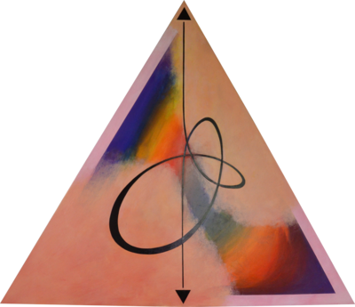 Continuity - Triangle (400x345), Png Download