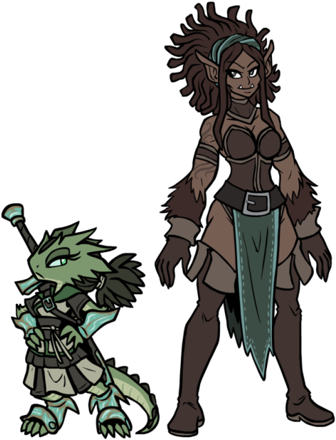 Svg Library Stock Oasis Guardians Tumblr - Orc Pirate Drawing (500x643), Png Download