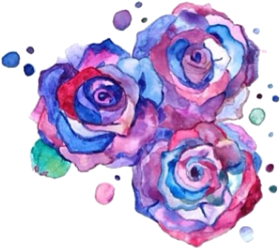 Art, Flowers, And Rose Image - Życiowe Priorytety (413x357), Png Download