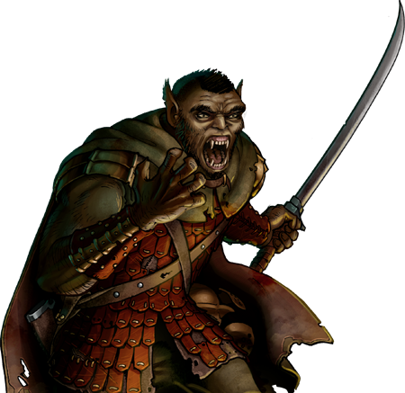 Battle For Wesnoth Orc (450x437), Png Download