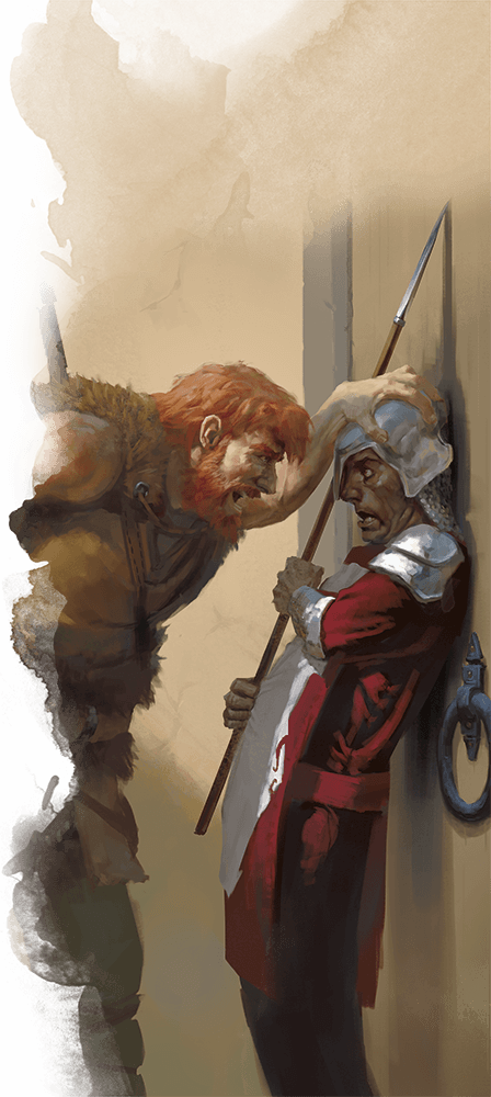 C72 - Barbarian Roar (448x1000), Png Download