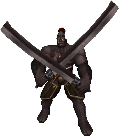Black Orc Giant - Metin2 Black Orc (432x484), Png Download