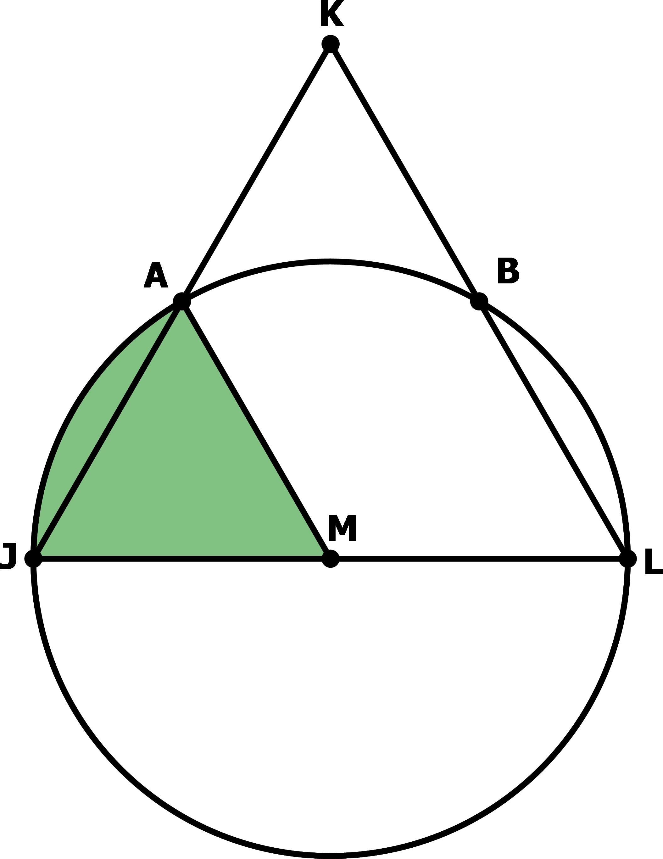 Triangle Jam Must Be An Equilateral Triangle, With - Calculate The Area Of A Triangle (2232x2882), Png Download