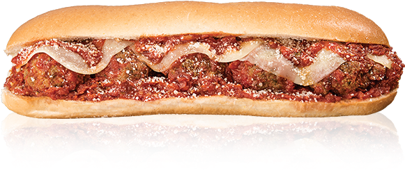 Homemade Meatball - Steak Sandwich (580x480), Png Download