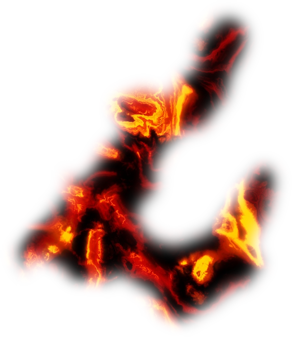 Index Of Mapping Terrain - Flame (589x680), Png Download