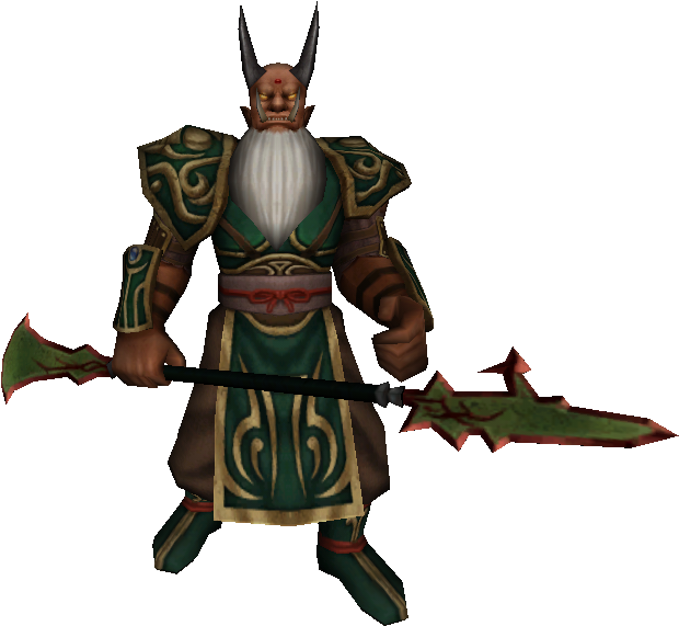 Bold Big Orc Fighter - Orc (630x582), Png Download