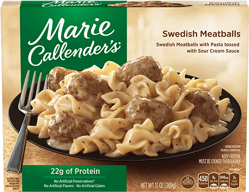 Swedish Meatballs - Marie Callender Country Fried Chicken Breast Tenders (500x500), Png Download