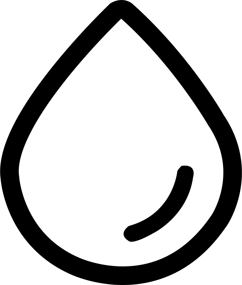 Oil Drop - - Oil Free Icon (832x980), Png Download
