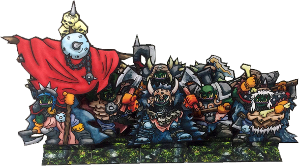 Orc Warriors - Old School Revival (608x337), Png Download