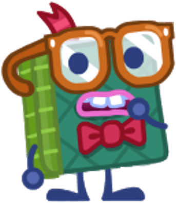 Peeps The Bowtied Bookling Hand In Front Of Mouth - Portable Network Graphics (400x400), Png Download