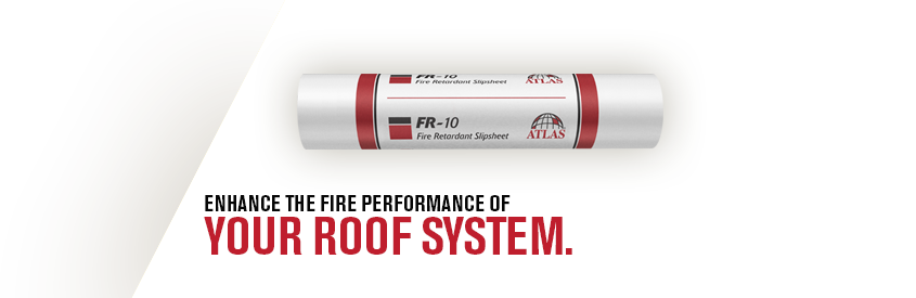 Fr Slipsheet Inorganic Fire Retardant Underlayment - Building Insulation (845x275), Png Download