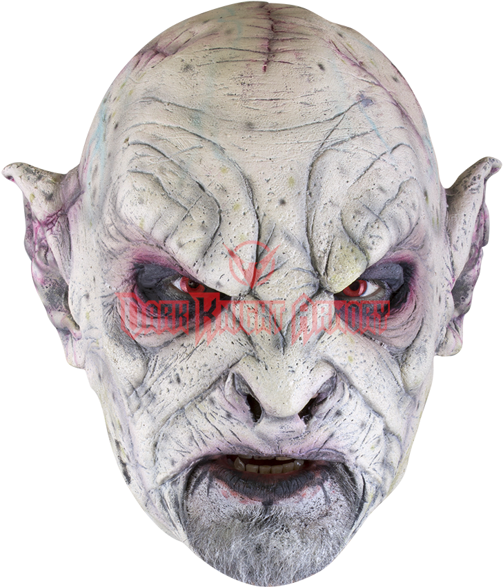 Monstrous White Orc Mask - Orc Mask (850x850), Png Download