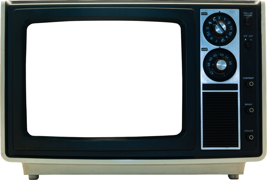 Tv Psd Official Psds - Retro Tv Png (886x600), Png Download