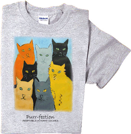 Cat Shirt Cat Sweatshirt - Shirt (455x461), Png Download