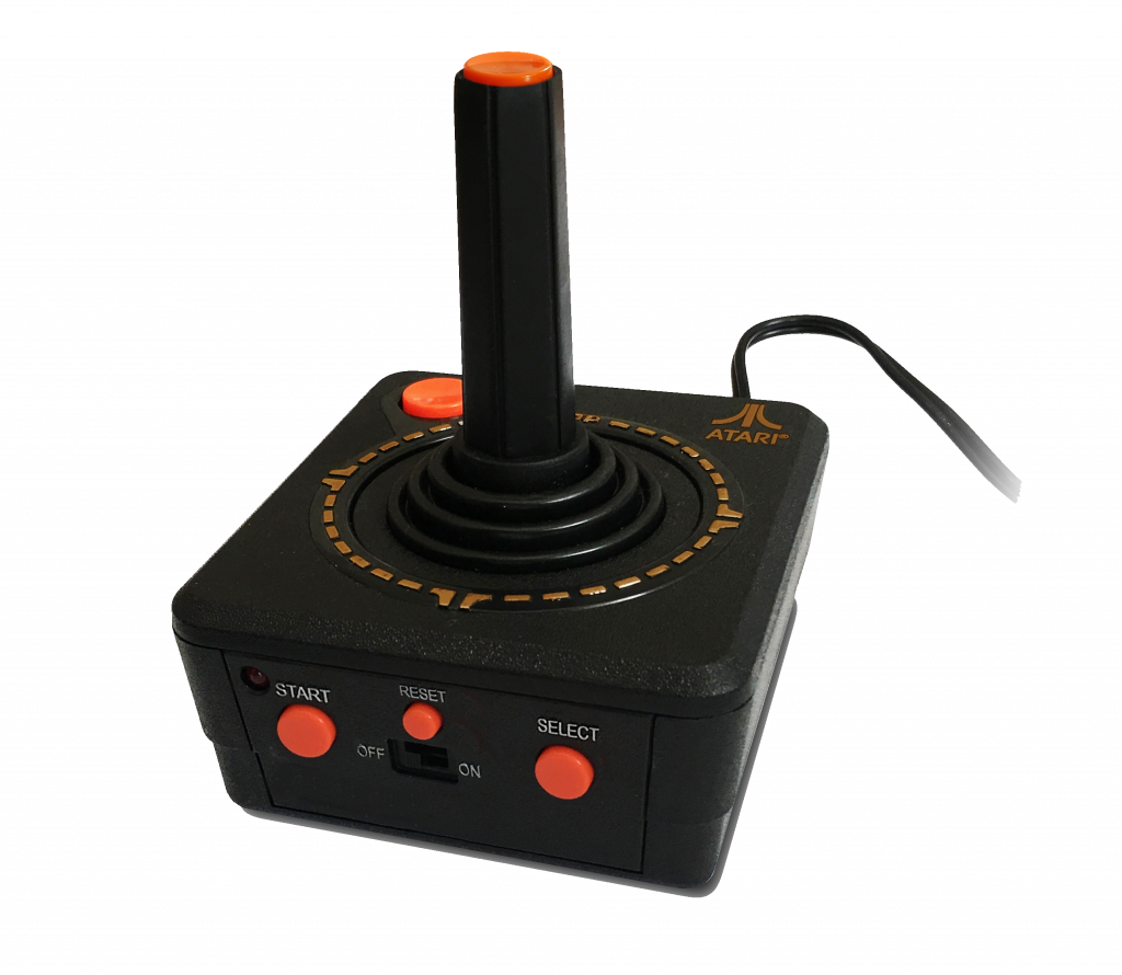 The Range Is Officially Licensed By Atari And Is Being - Blaze Atari 'retro' Tv Plug And Play Joystick (1024x890), Png Download