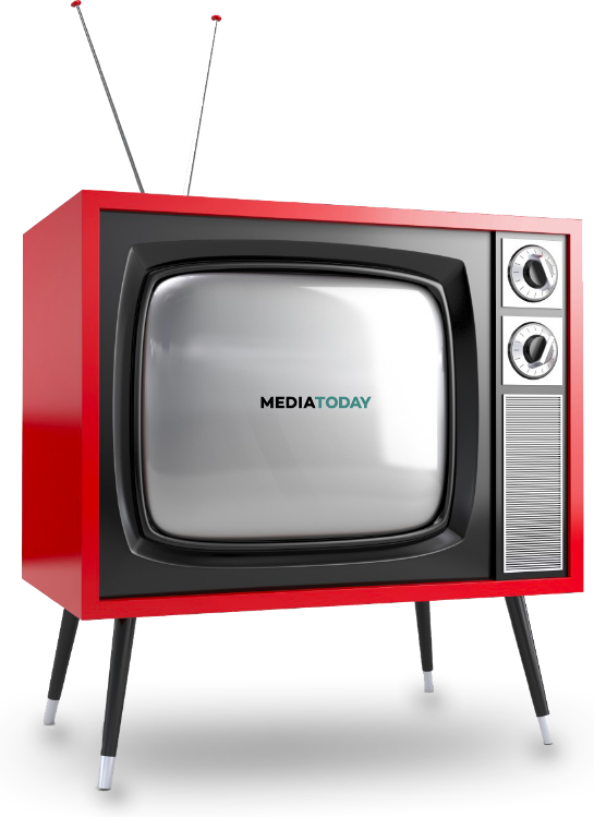 Tv Advertising - Pink Retro Tv (545x749), Png Download