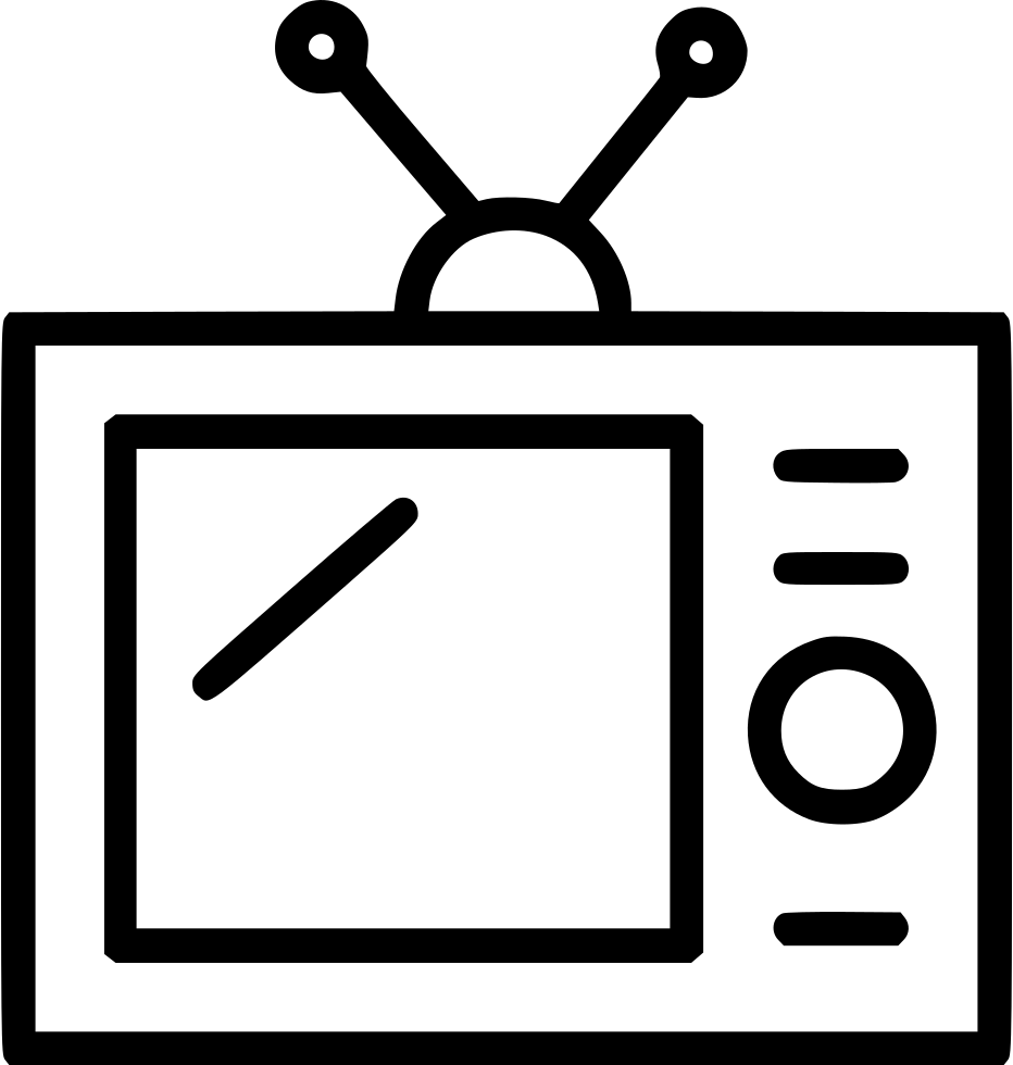 Retro Vintage Tv - Strategy (932x980), Png Download
