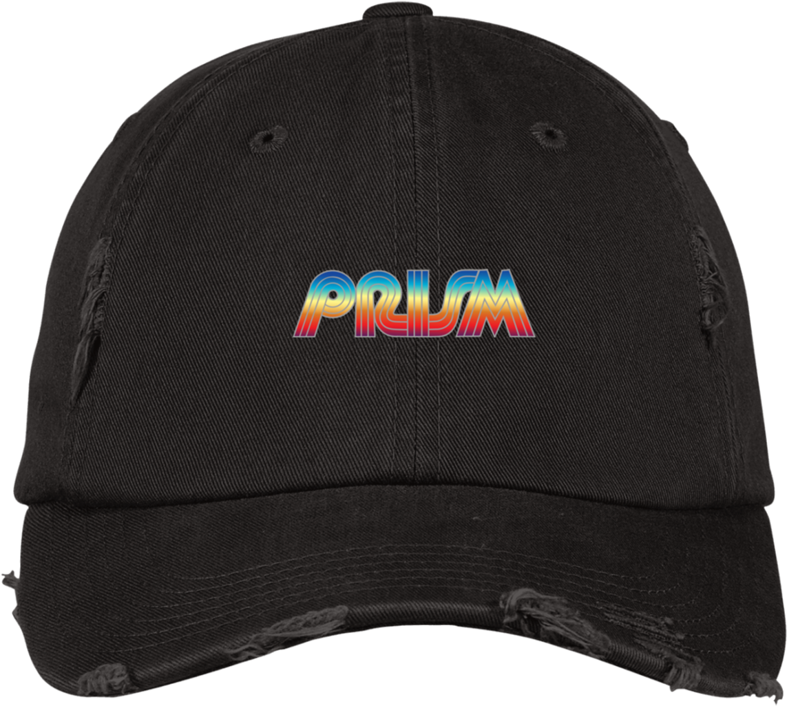 Retro Prism Tv Distressed Dad Cap - Usa En Détresse Chapeau De Papa, Brodé 4th Of July (1155x1155), Png Download