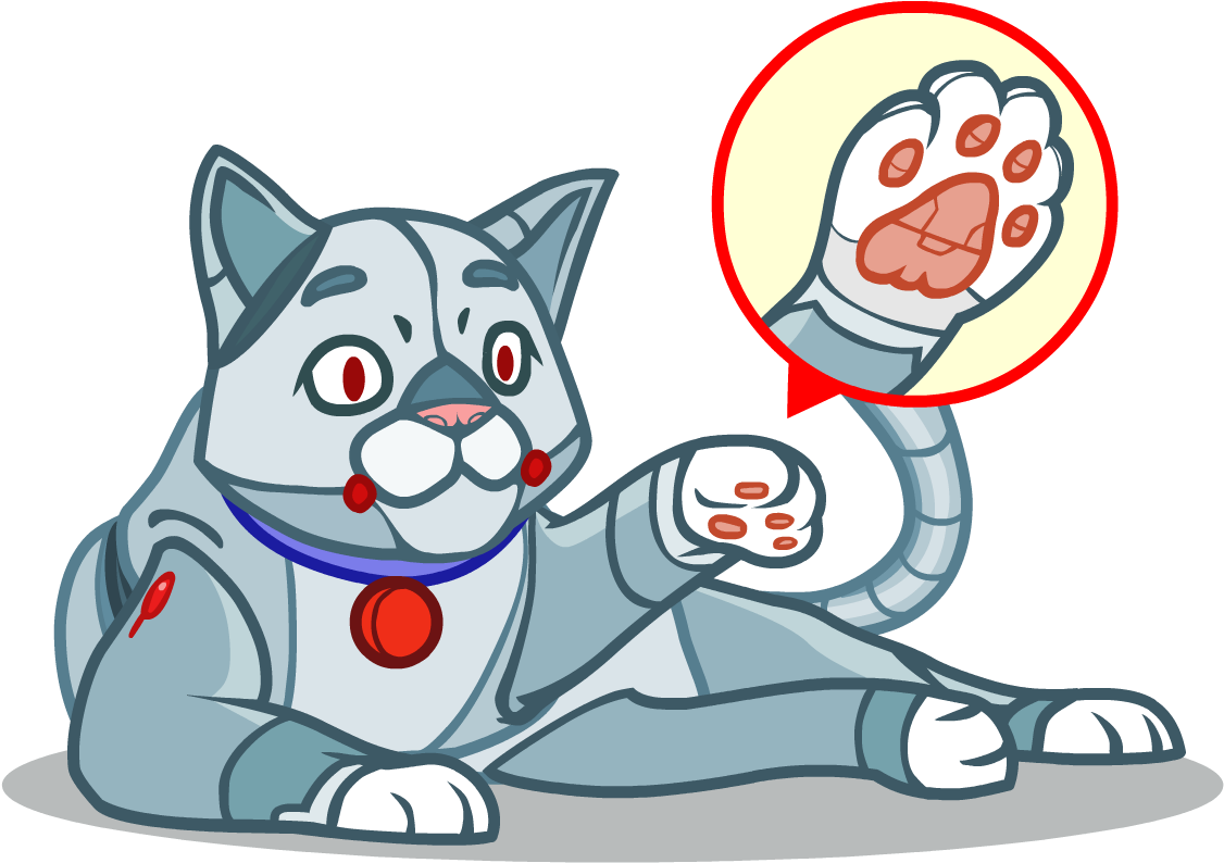 Catpaws - Cat Yawns (1600x1200), Png Download