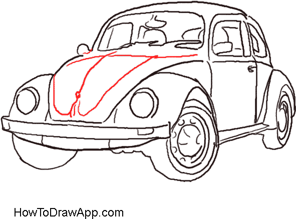Car Drawing - Draw People Sitting In A Car (600x600), Png Download