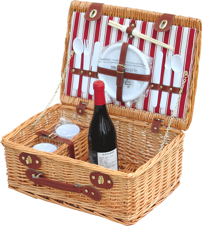 China Wicker Basket Set, China Wicker Basket Set Manufacturers - Picnic (800x800), Png Download