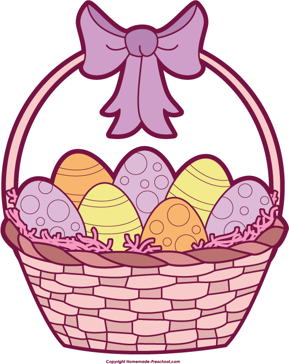 Basket Clip Art Net (571x720), Png Download