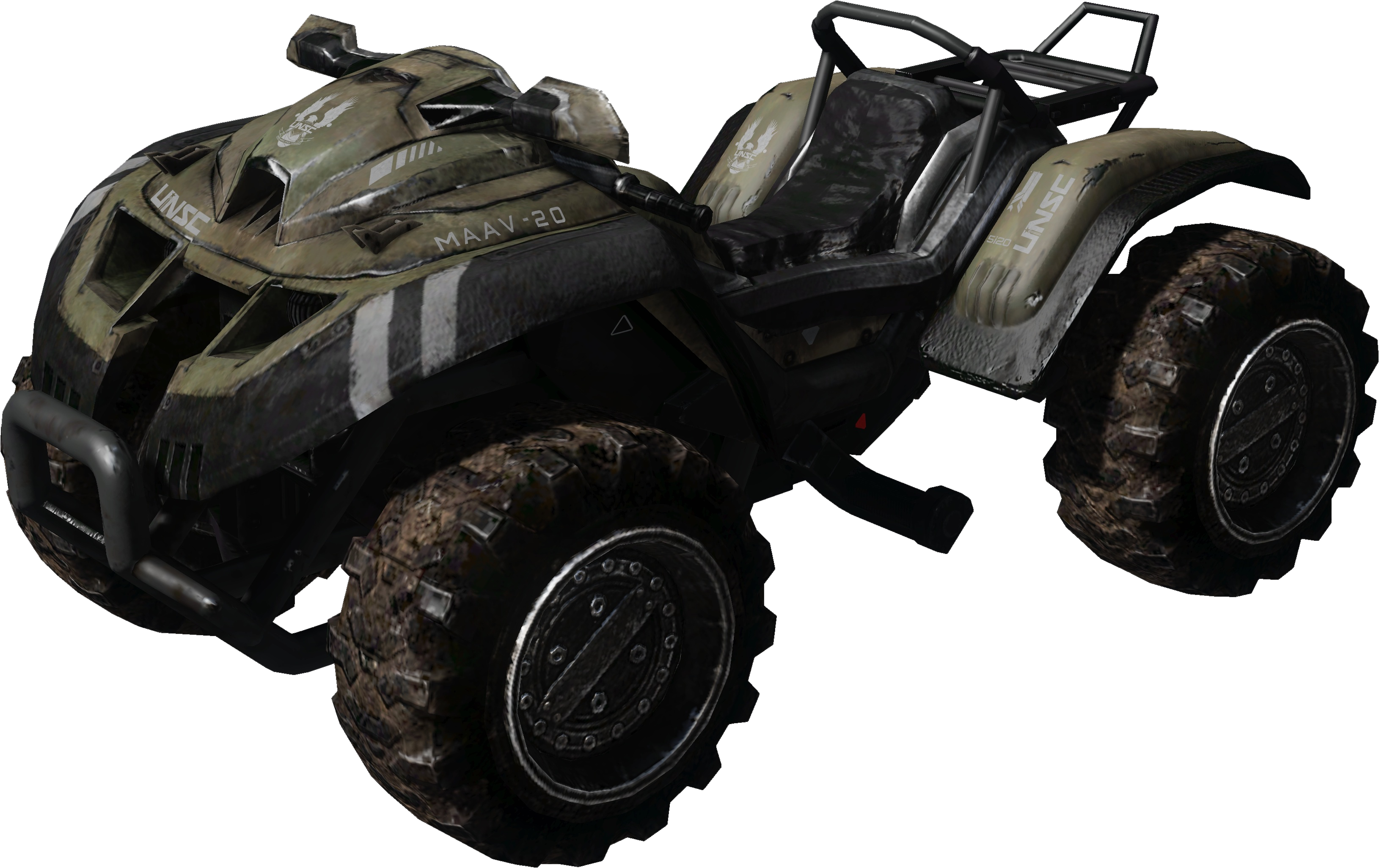 Library Ultra Light All Terrain Vehicle Halo Image - Sci Fi Atv Vehicle (2000x1259), Png Download
