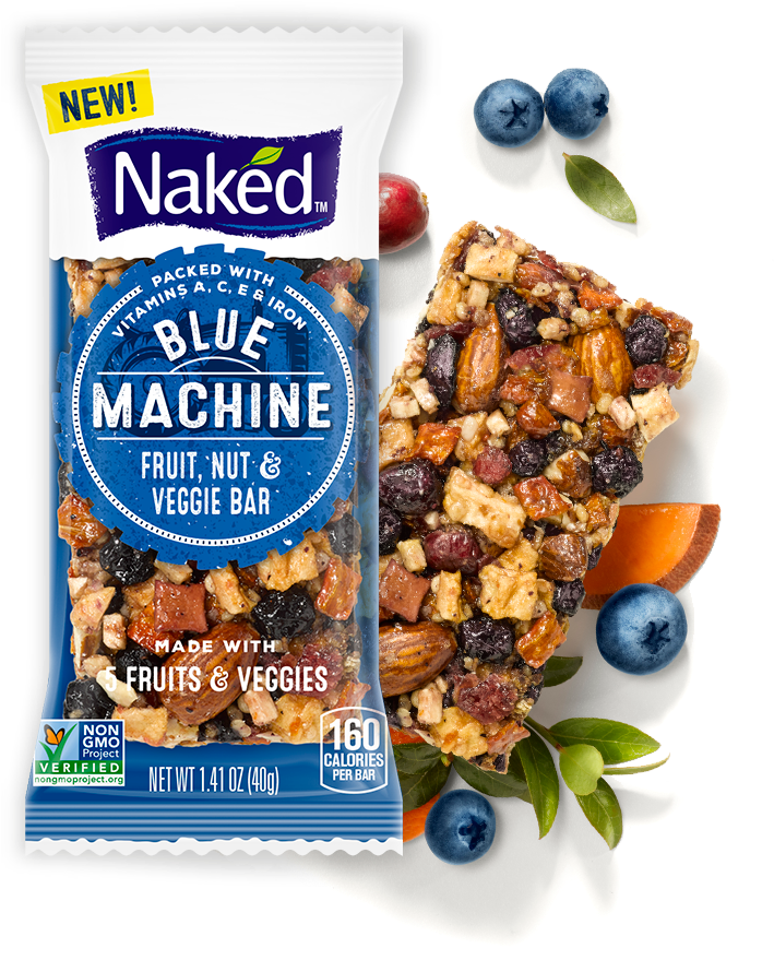 Naked Fruit Nut Veggie Bars (1000x1000), Png Download
