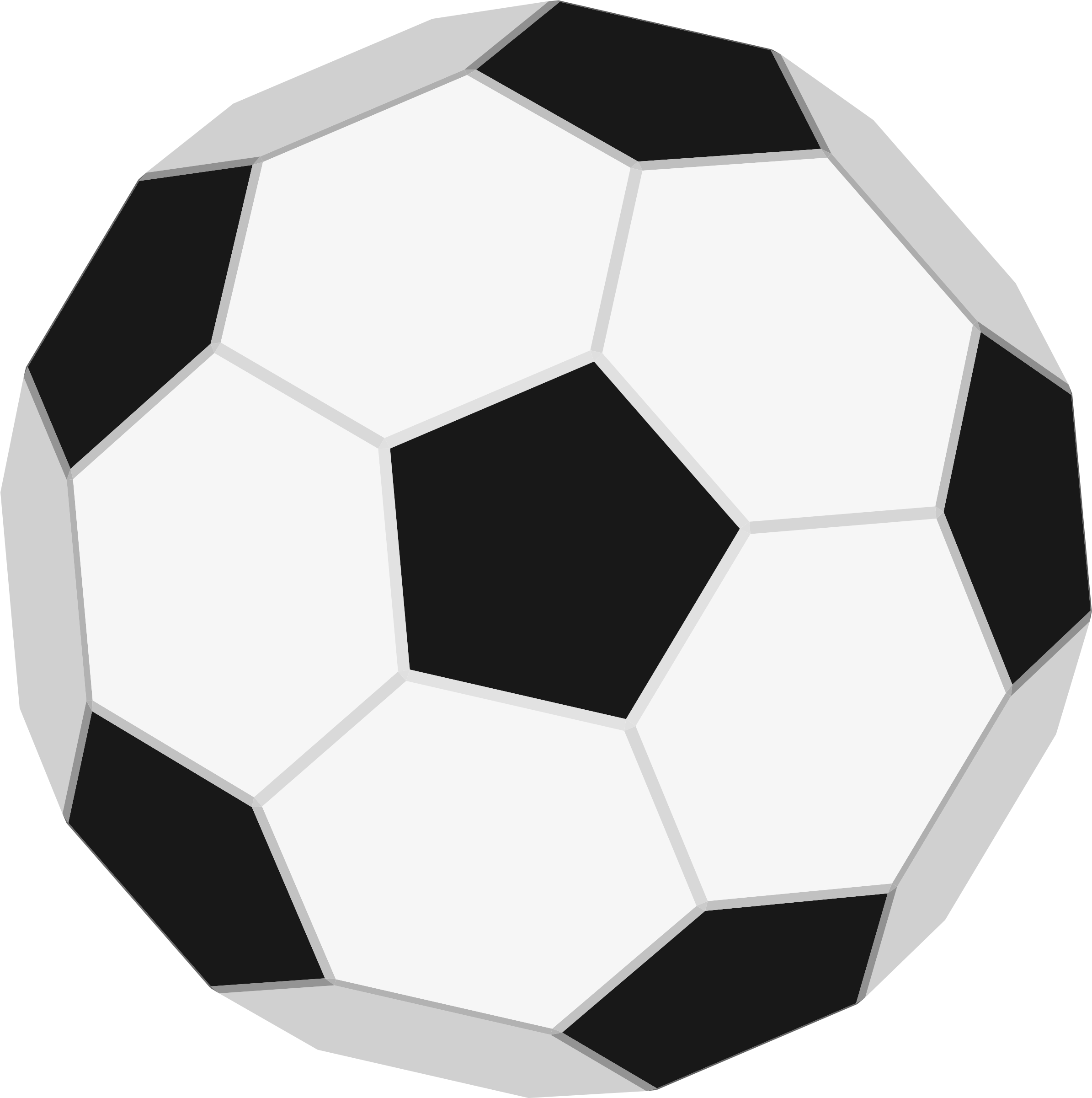 This Free Icons Png Design Of Football Simple (2400x2400), Png Download