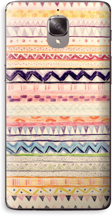 Hand Drawn Aztec - Mobile Phone Case (412x800), Png Download