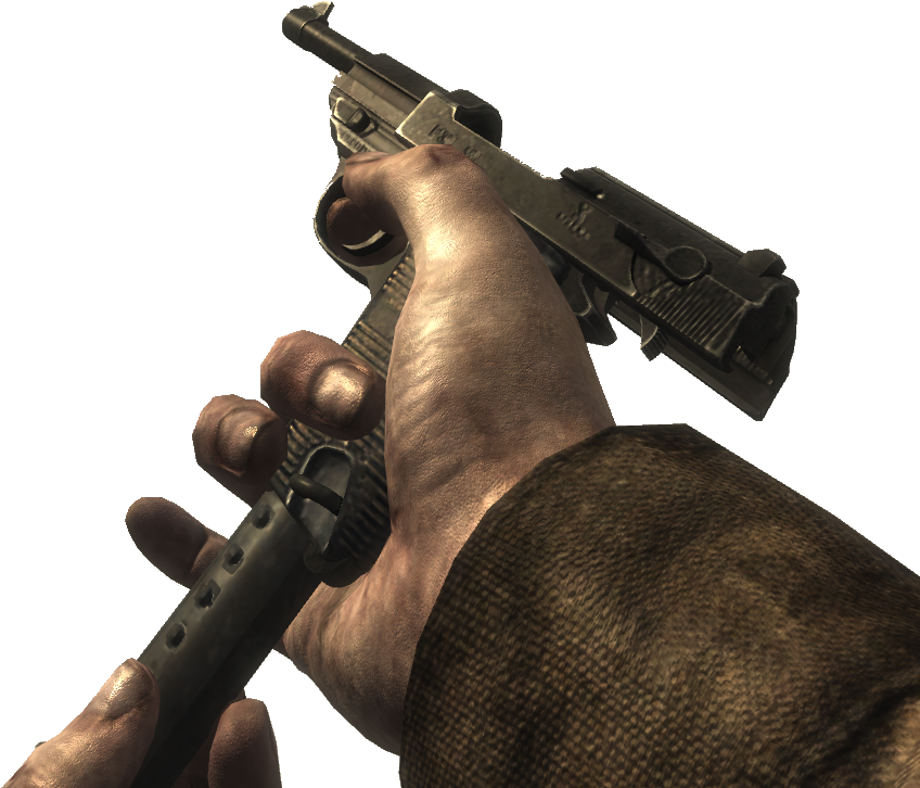 Walther P38 Call Of Duty (993x771), Png Download