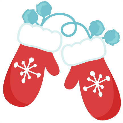 Snowflake Clipart Mitten - Mittens Clip Art (432x432), Png Download