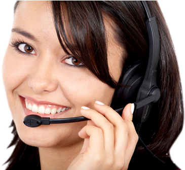 Contact Us Girl Png (500x334), Png Download