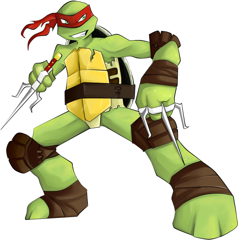 Similar Wallpaper Images - Tmnt 2012 Raphael Arts (1024x1253), Png Download