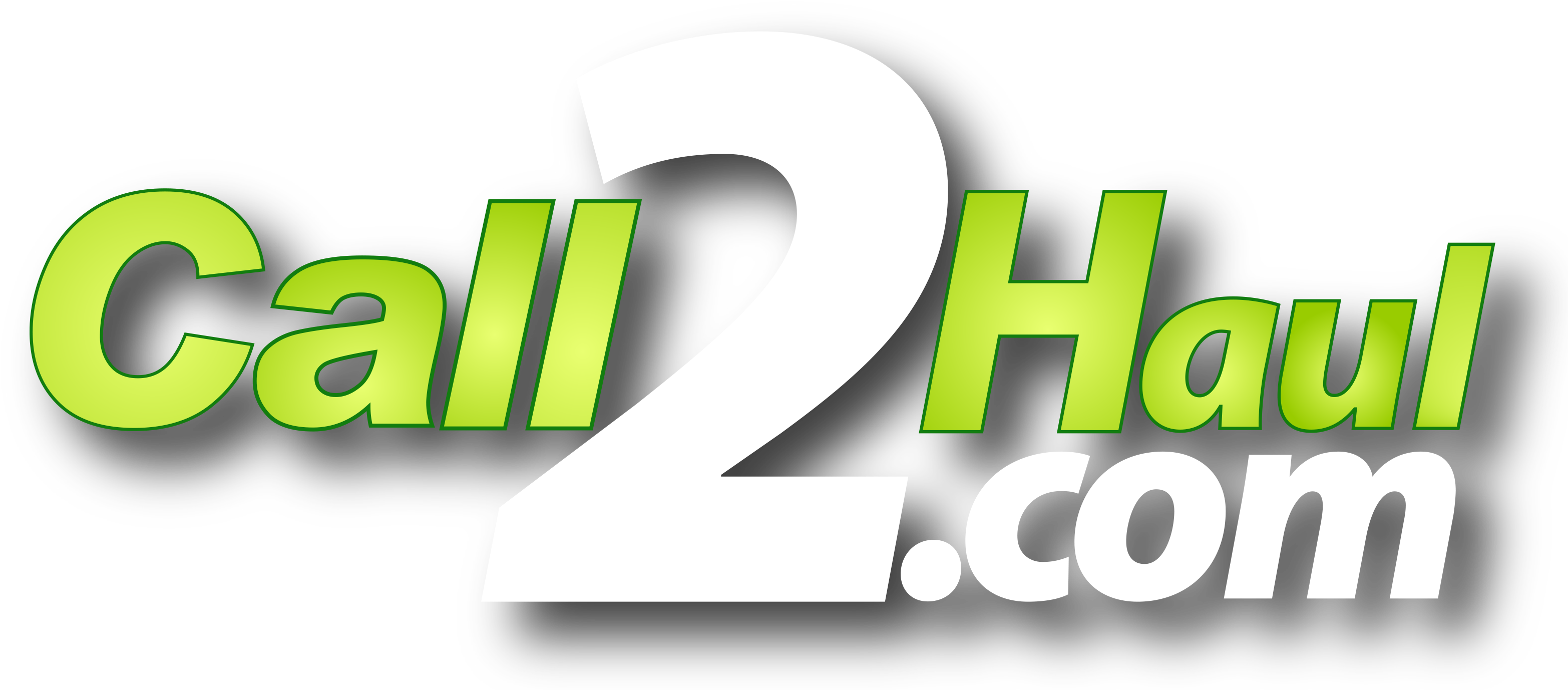 Call 2 Haul - Call2 Logo (3142x1393), Png Download