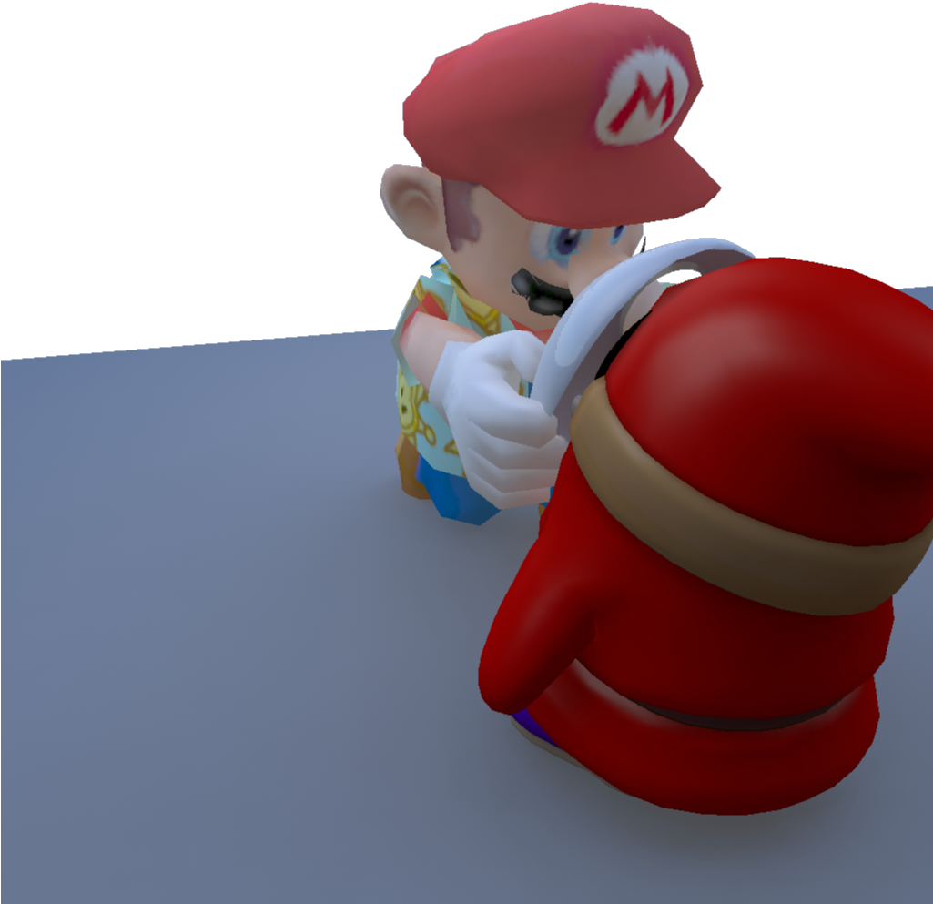 Harro - Mario Shy Guy No Mask (1024x1024), Png Download