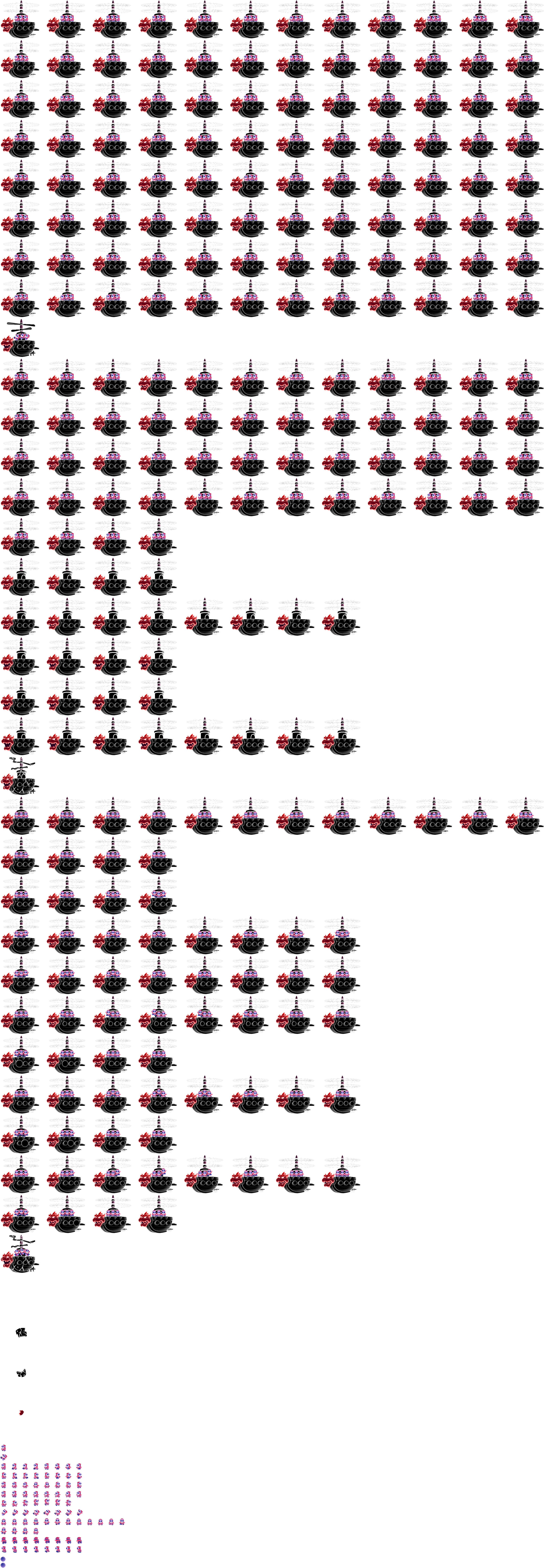 Click For Full Sized Image Shy Guy Airtub Dx - Water (2916x8312), Png Download