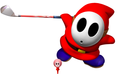 500px-shy Guy Mggt - Mario Kart Ds (500x318), Png Download