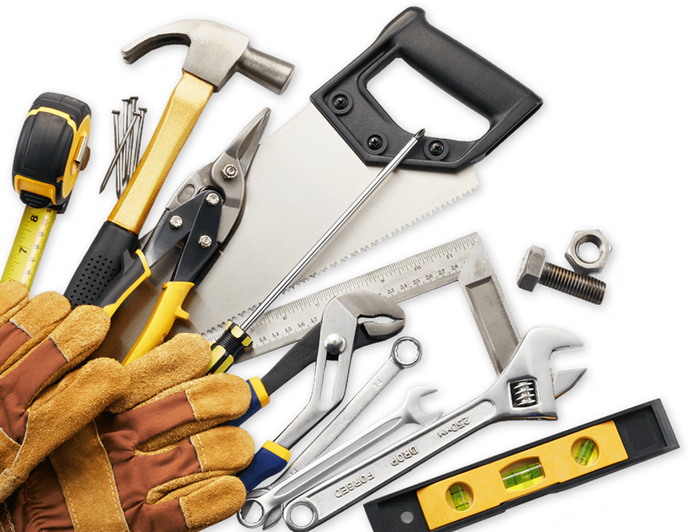 Top 3 Home Improvement Trends & Ideas - Home Repair Tools Png (1000x771), Png Download