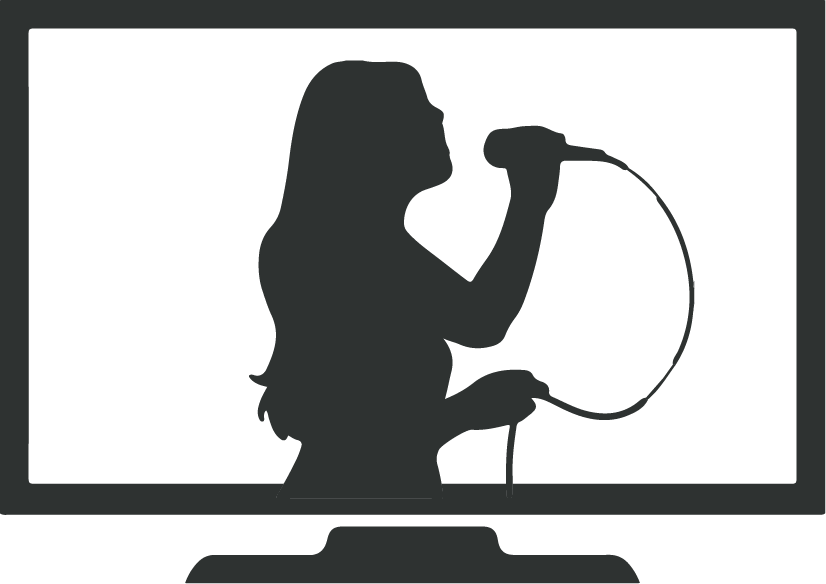 Dj Lighting Video - Karaoke Silhouette (826x584), Png Download