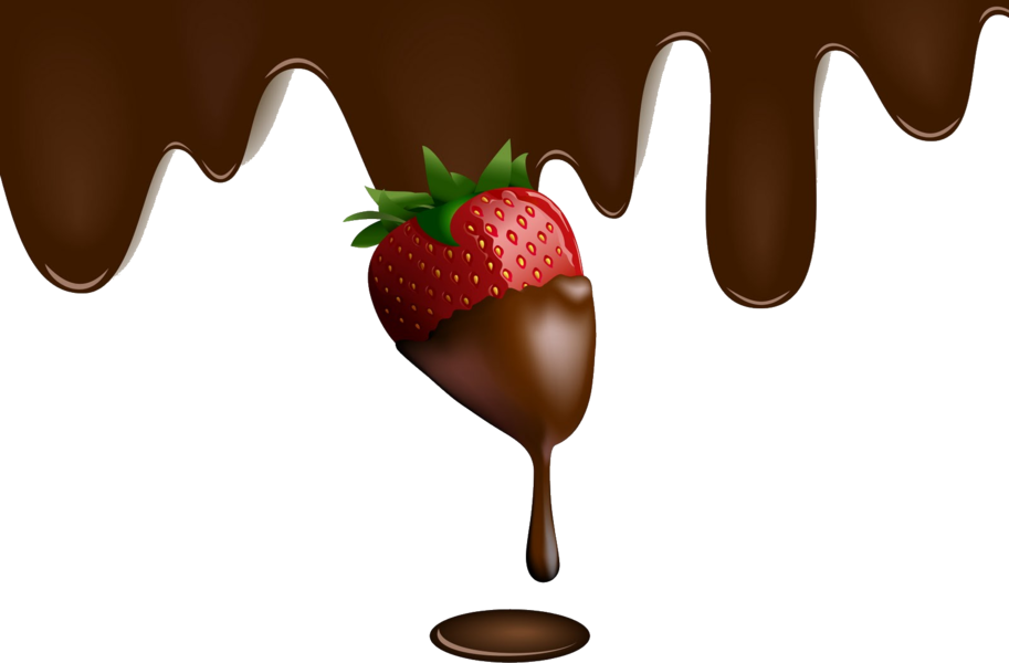 Report Abuse - Chocolate Covered Strawberries Dripping (913x600), Png Download