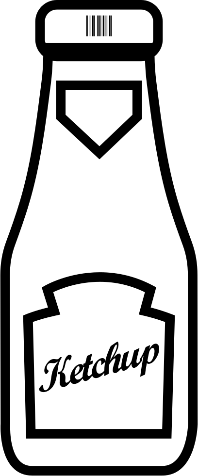 Download Ketchup Bottle - - Ketchup - Full Size PNG Image - PNGkit