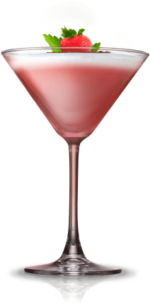 Clover Club Cocktail (300x540), Png Download