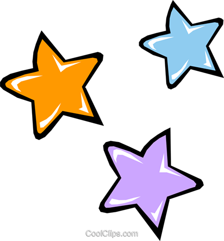 Estrelas Livre De Direitos Vetores Clip Art Ilustração (446x480), Png Download