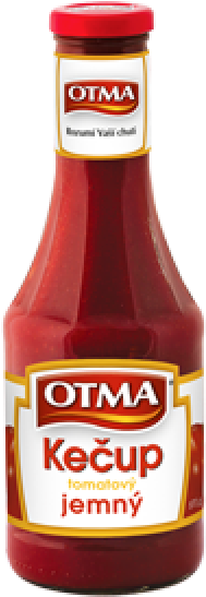 Back - Otma Kečup Tomatový Jemný 310g (600x600), Png Download