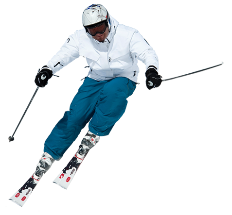 Skiing Png (477x443), Png Download