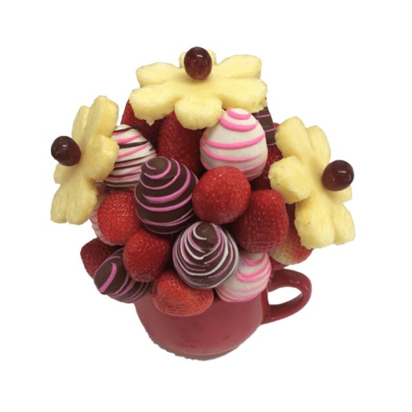 Strawberry Bliss - Orchard Berry Arrangements (600x600), Png Download