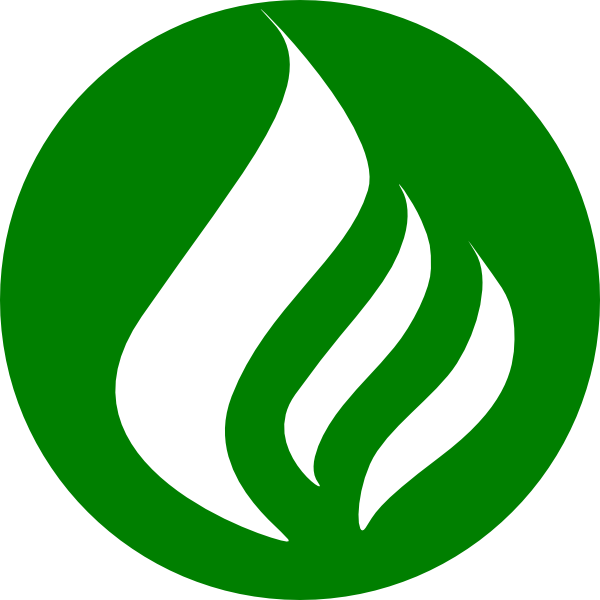 R&o&b Flame Logo Clip Art - Natural Gas Symbol Png (600x600), Png Download